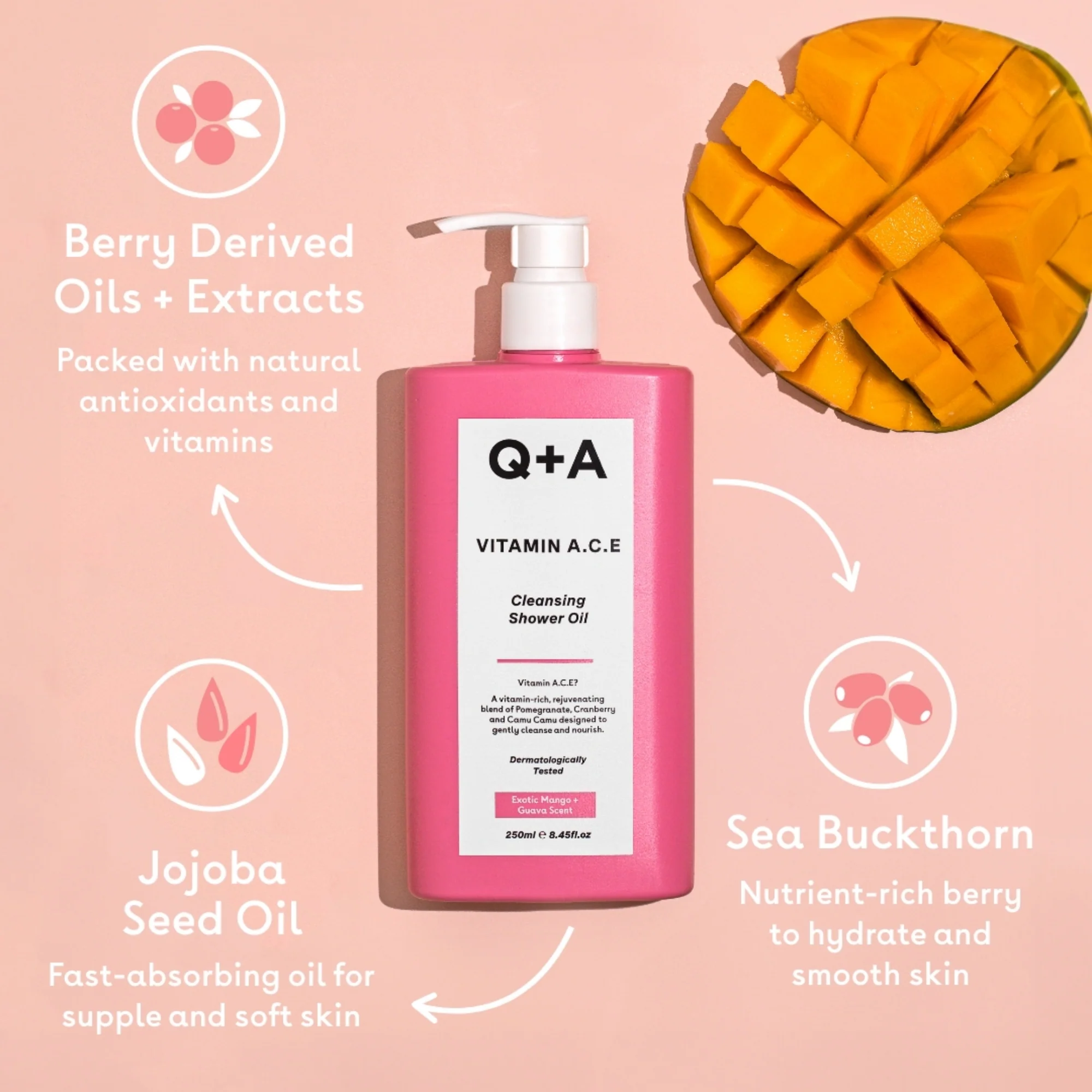 Vitamin A.C.E Cleansing Shower Oil - Image 3